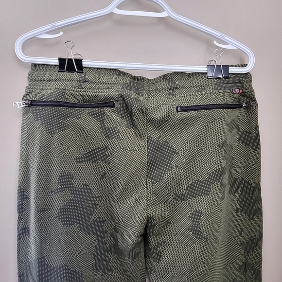 Jogger Pants Army Green Camo Size M Men #709 - Picture 6 of 14